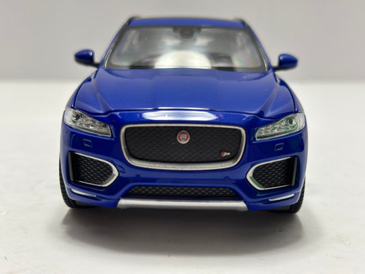 Welly 1:24 Jaguar F-Pace Blue Diecast