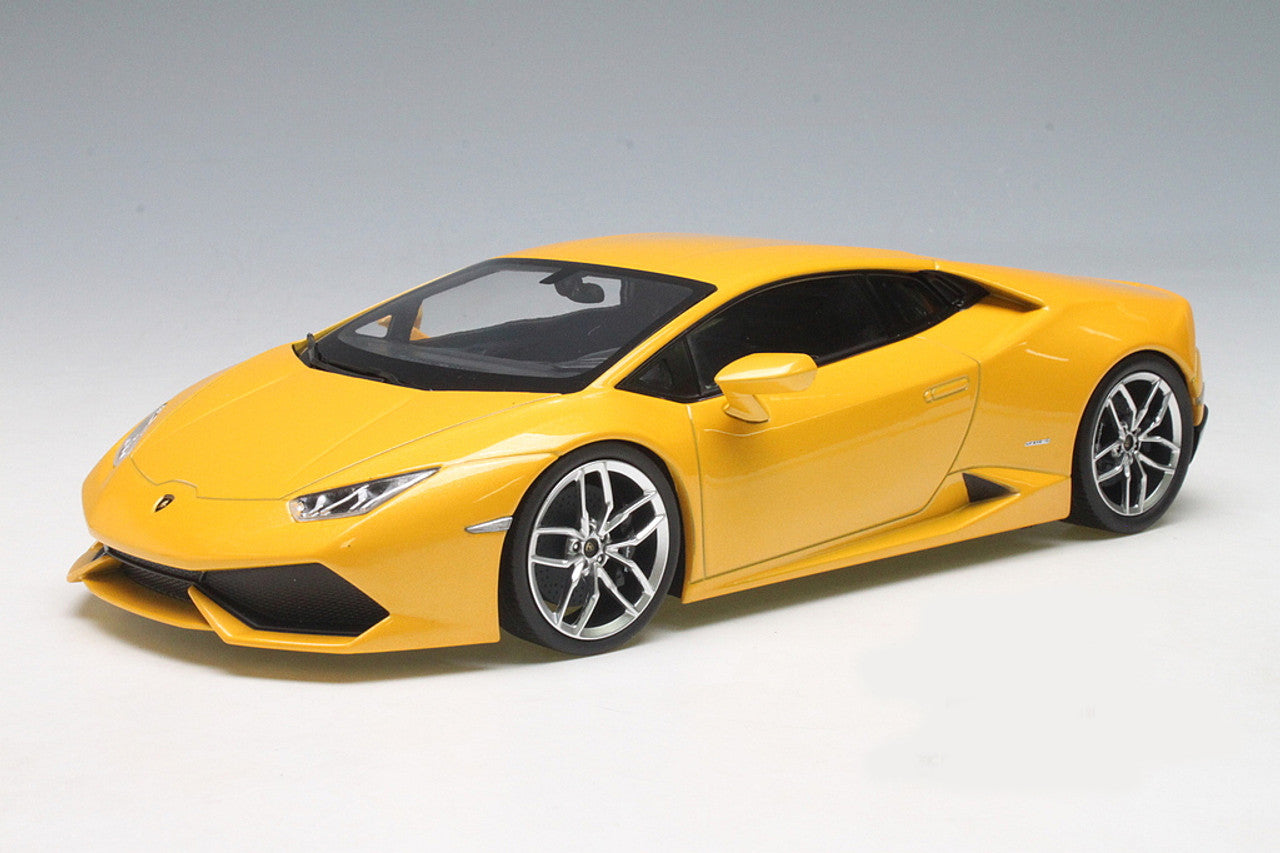 KYOSHO 1:18 LAMBORGHINI HURACAN LP 610-4 MODEL CAR YELLOW PEARL C09511Y