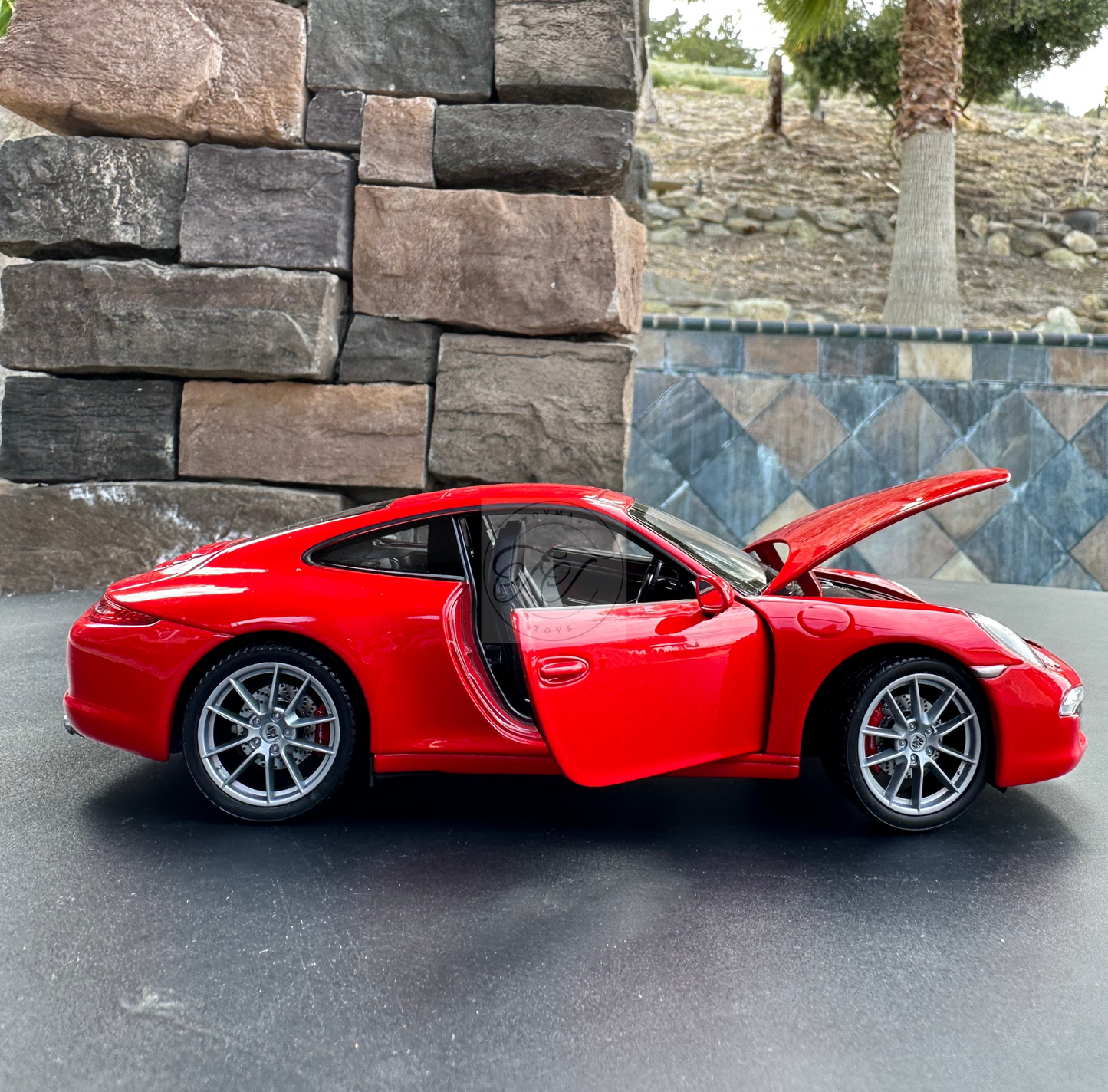 WELLY 1:24 SCALE 2012 PORSCHE 911 CARRERA S 991 RED