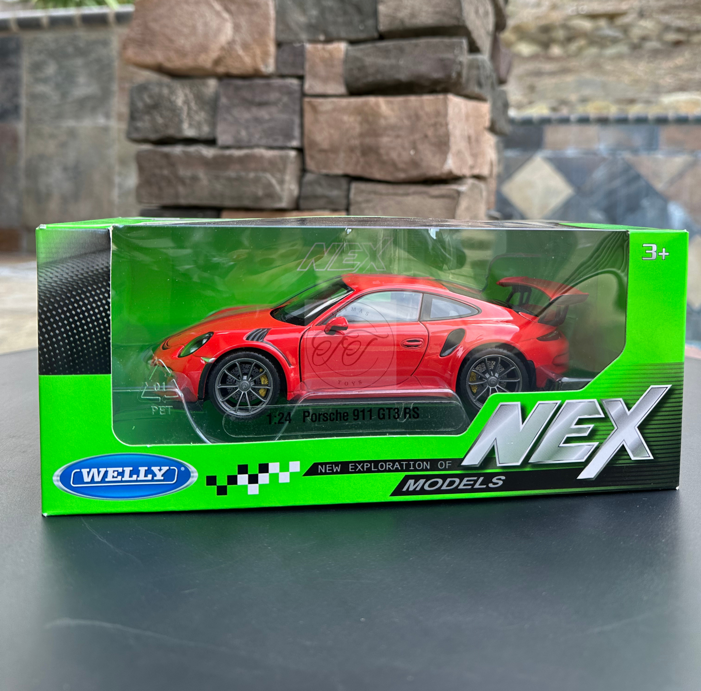 WELLY 1:24 SCALE 2019 PORSCHE 911 GT3 RS 991 RED