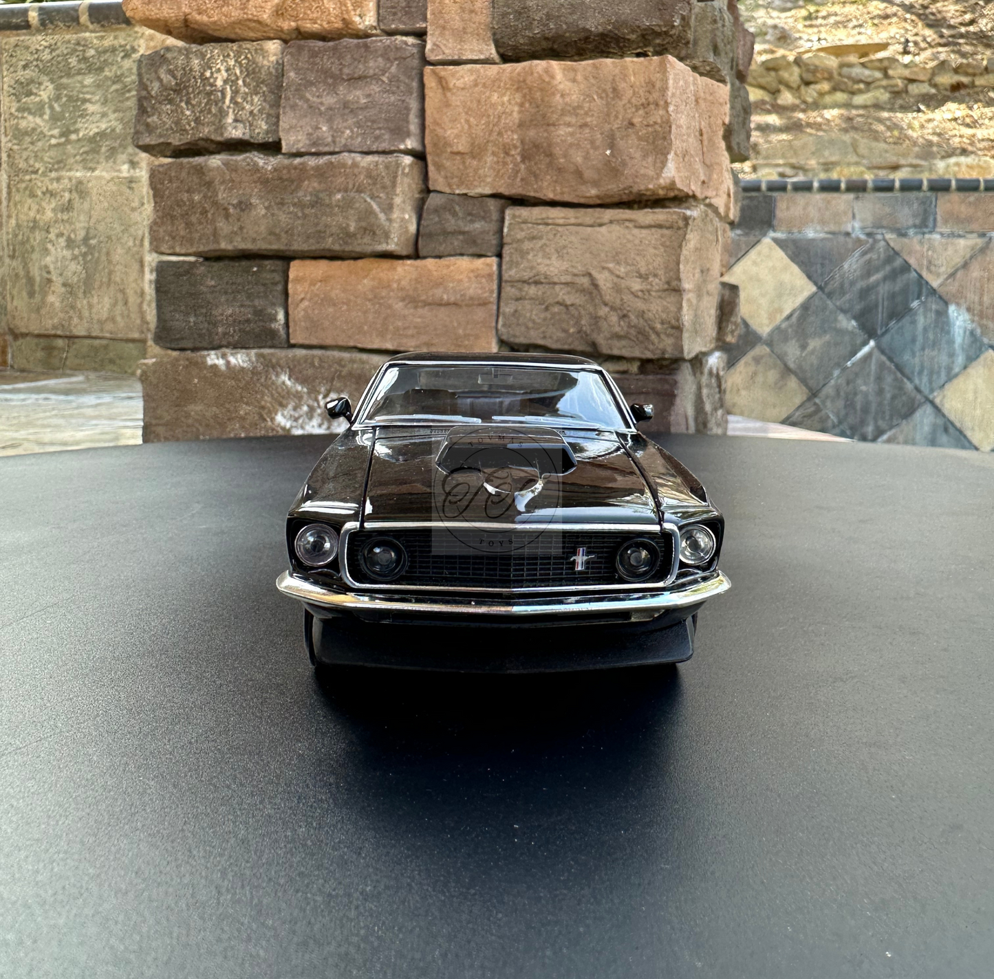 WELLY 1:24 SCALE 1969 FORD MUSTANG BOSS 429 BLACK