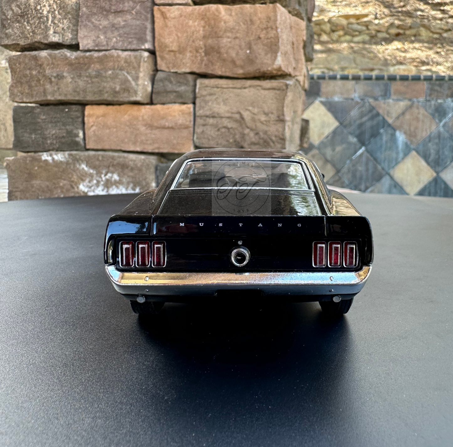 WELLY 1:24 SCALE 1969 FORD MUSTANG BOSS 429 BLACK