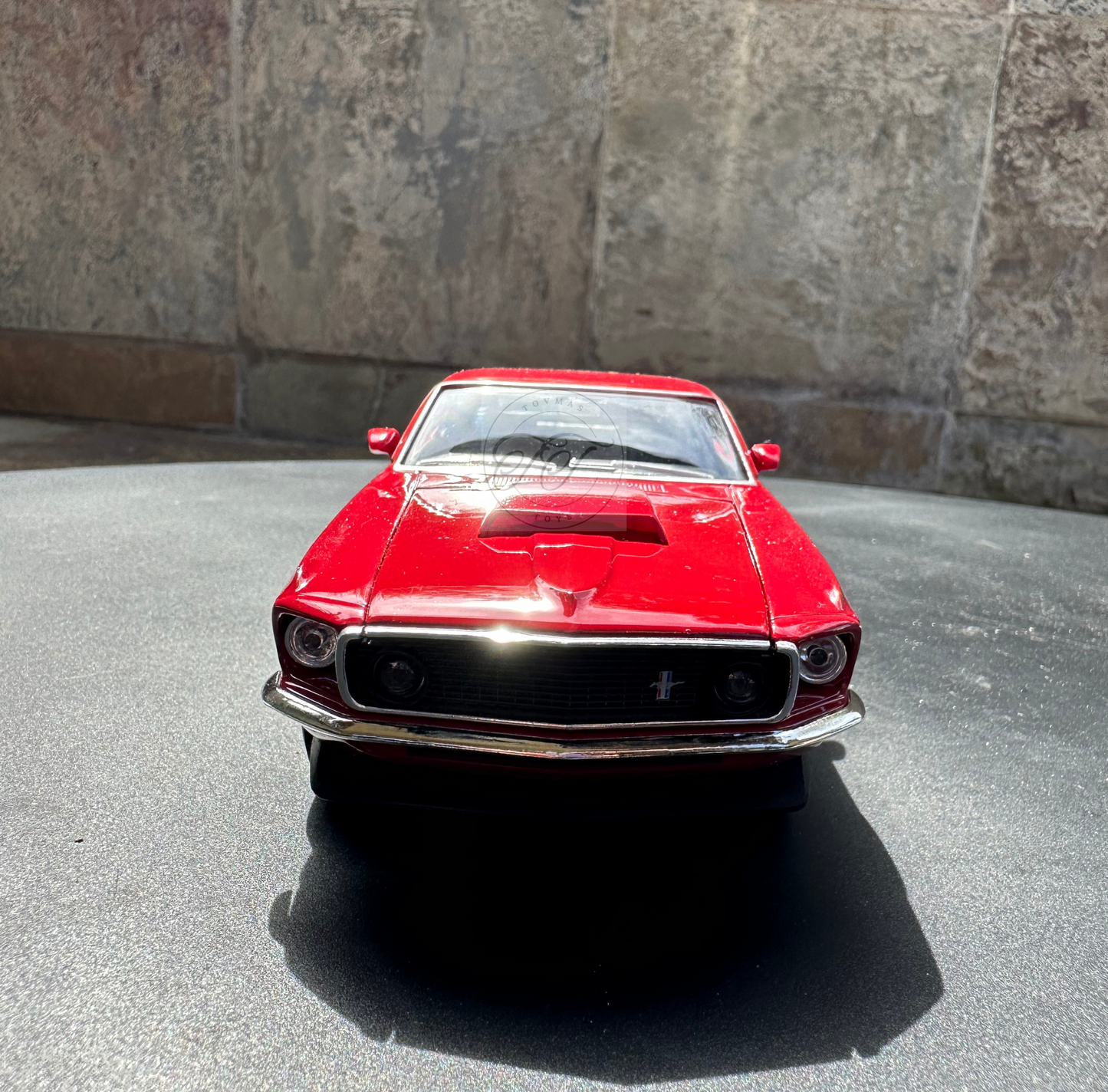 WELLY 1:24 SCALE 1969 FORD MUSTANG BOSS 429 RED