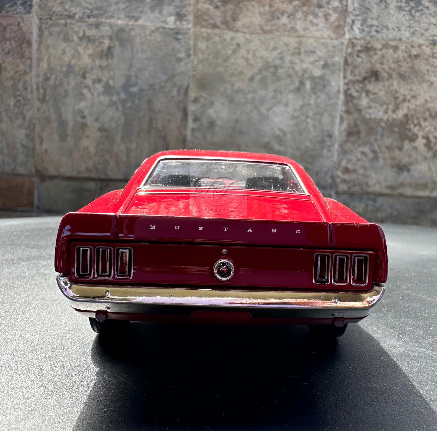 WELLY 1:24 SCALE 1969 FORD MUSTANG BOSS 429 RED