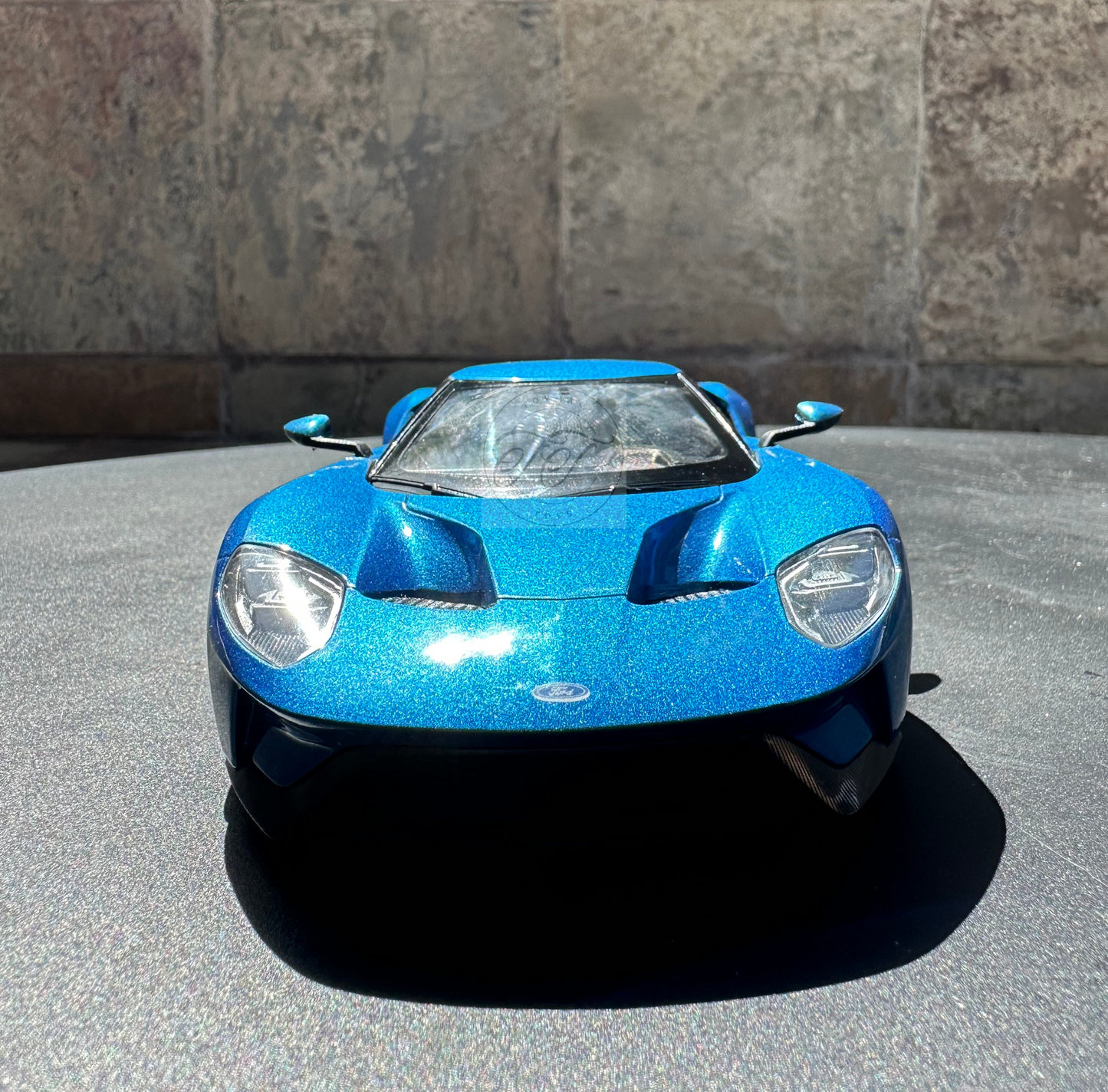 WELLY 1:24 SCALE 2017 FORD GT BLUE