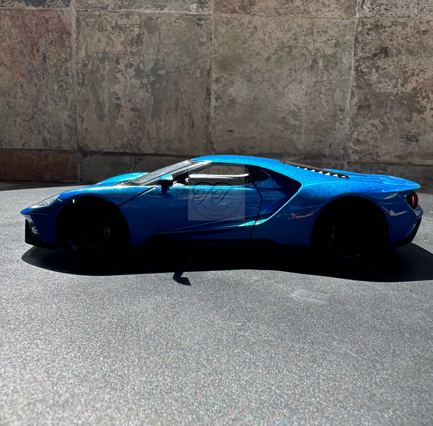 WELLY 1:24 SCALE 2017 FORD GT BLUE