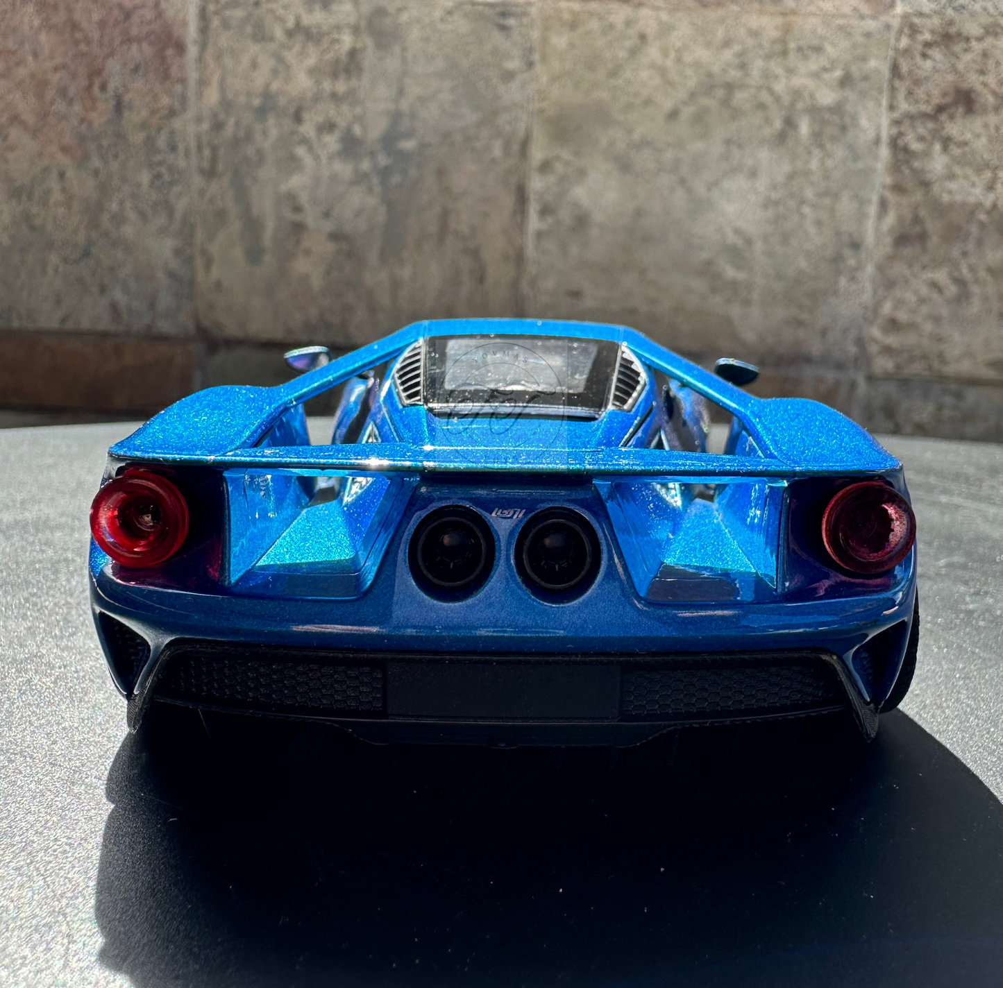 WELLY 1:24 SCALE 2017 FORD GT BLUE