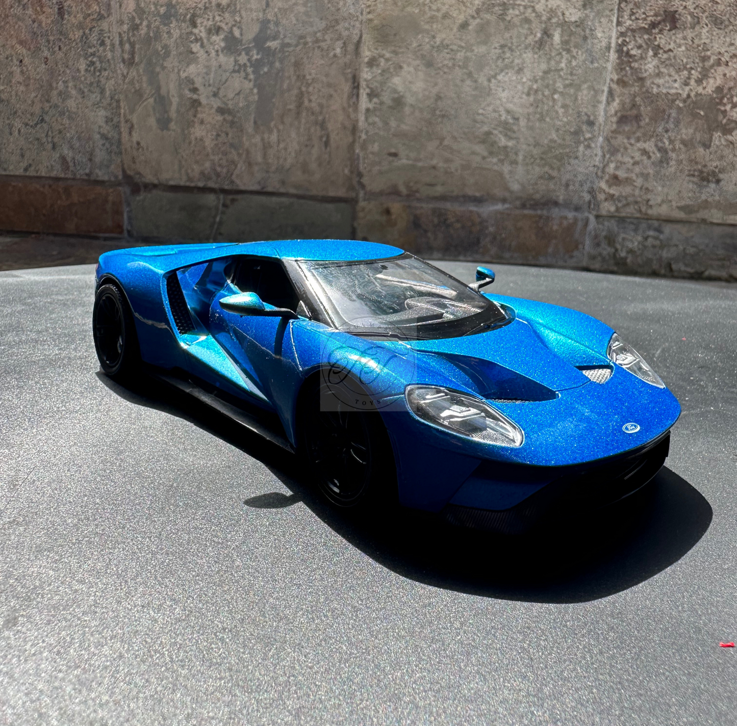 WELLY 1:24 SCALE 2017 FORD GT BLUE