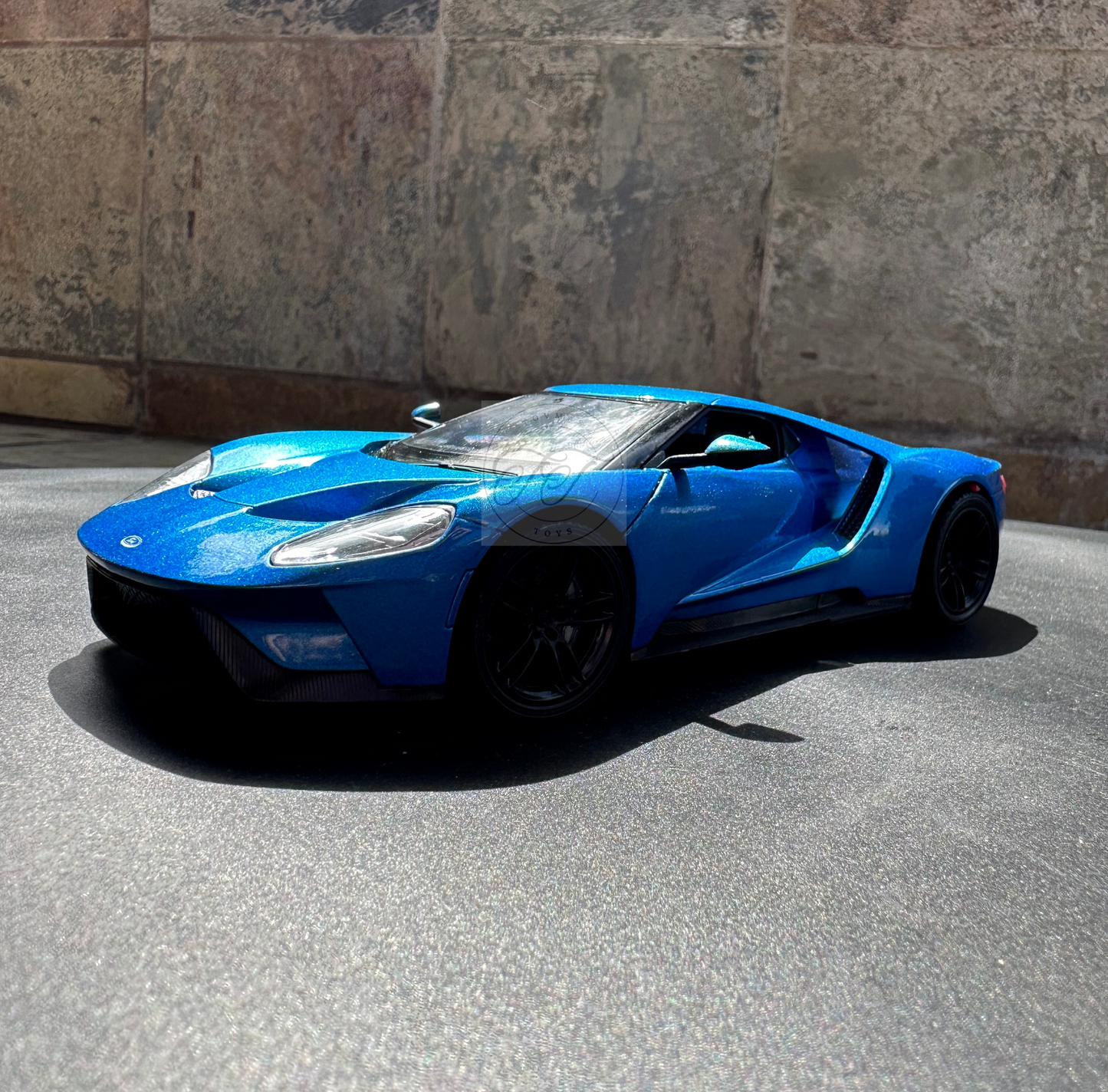 WELLY 1:24 SCALE 2017 FORD GT BLUE