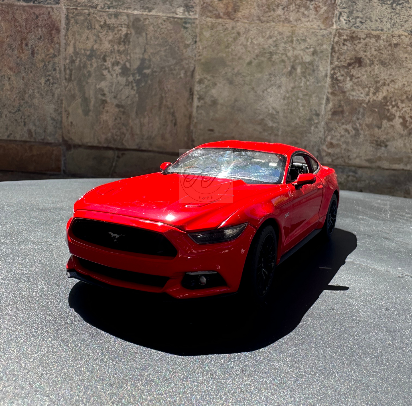 WELLY 1:24 SCALE 2015 FORD MUSTANG GT RED