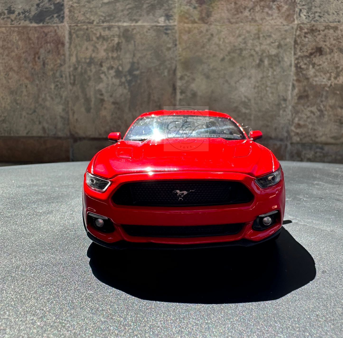 WELLY 1:24 SCALE 2015 FORD MUSTANG GT RED