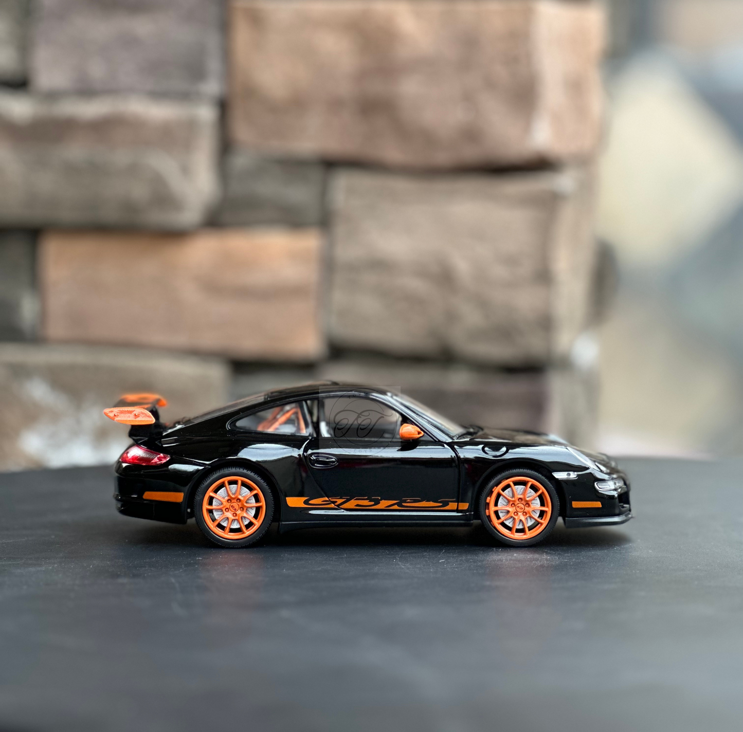 WELLY 1:24 SCALE 2007 PORSCHE 911 GT3 RS BLACK 997