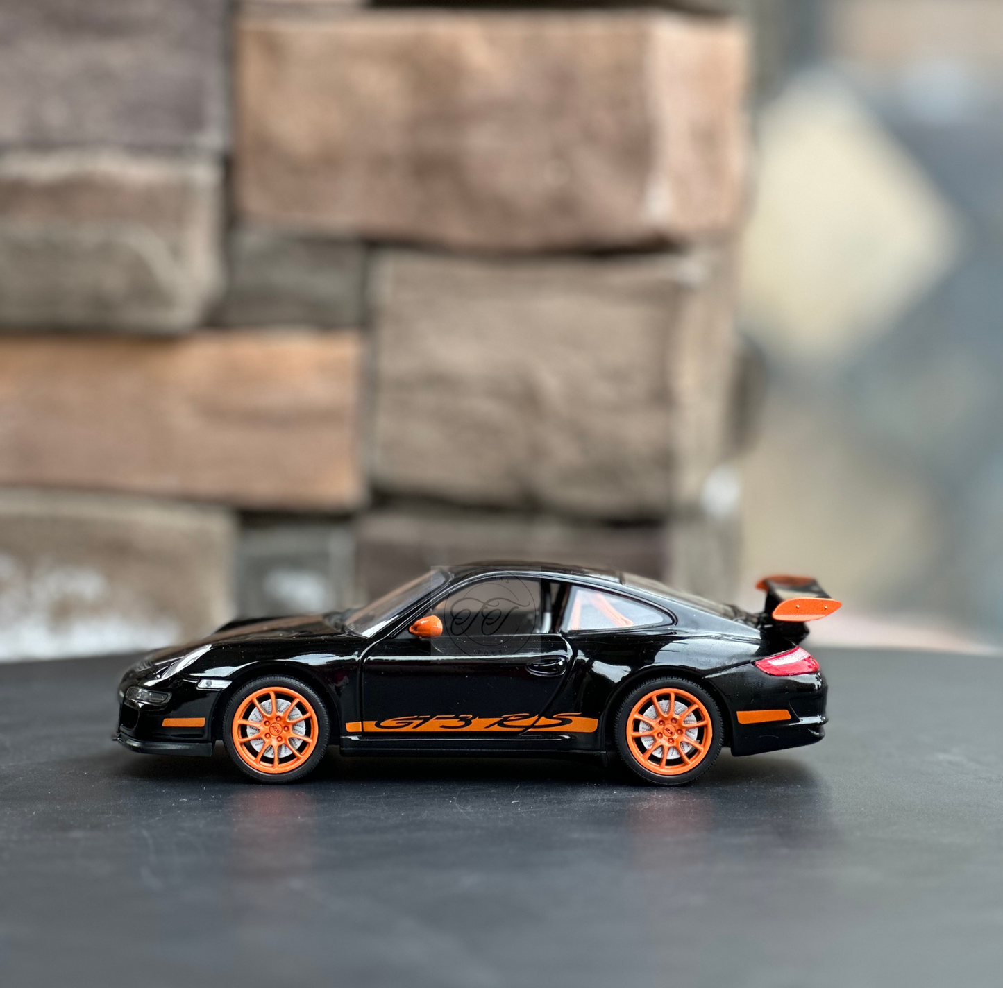 WELLY 1:24 SCALE 2007 PORSCHE 911 GT3 RS BLACK 997