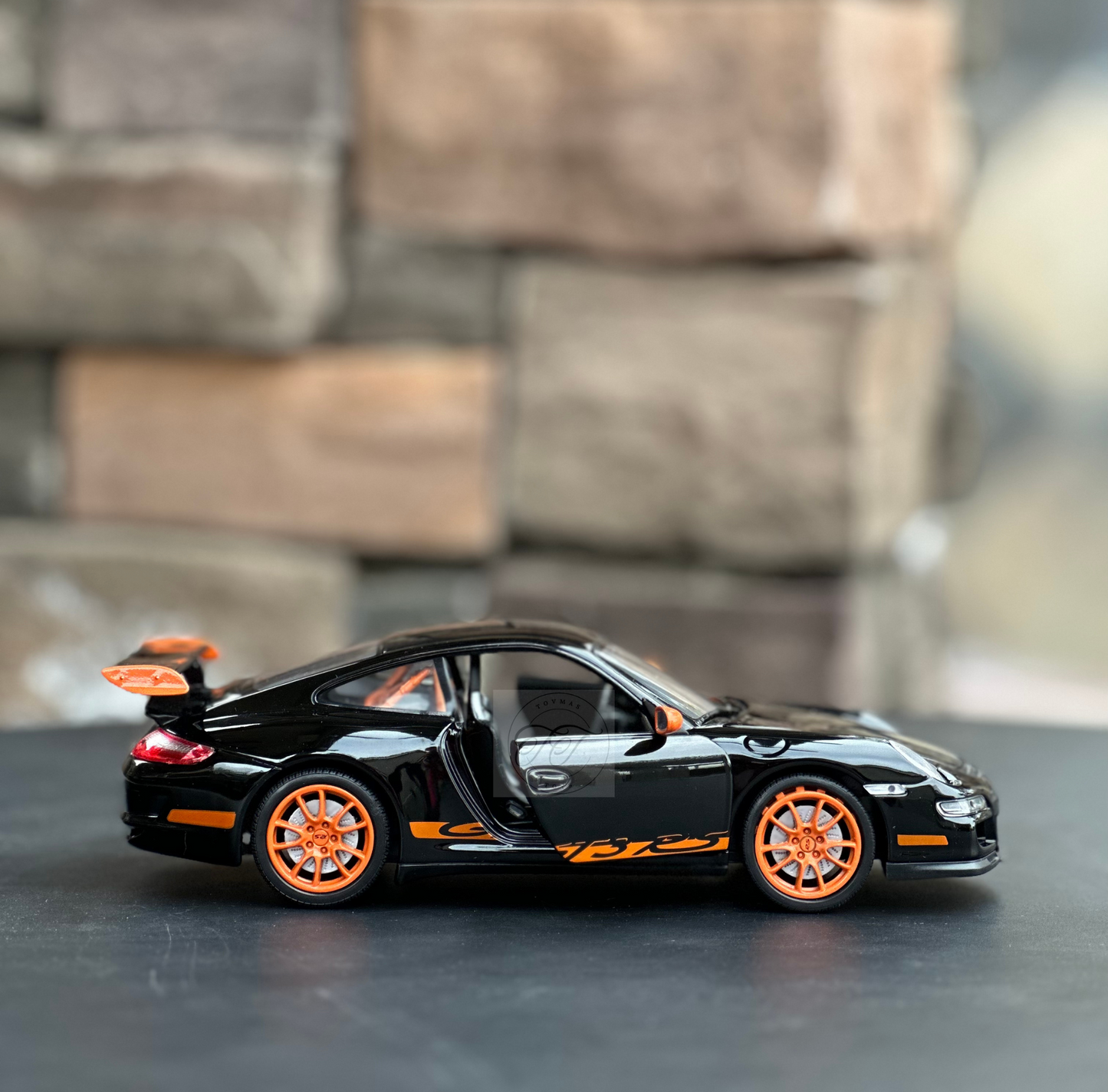 WELLY 1:24 SCALE 2007 PORSCHE 911 GT3 RS BLACK 997