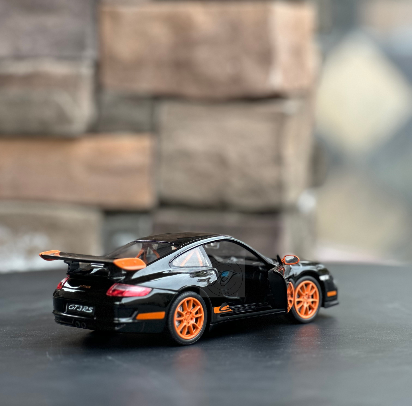 WELLY 1:24 SCALE 2007 PORSCHE 911 GT3 RS BLACK 997