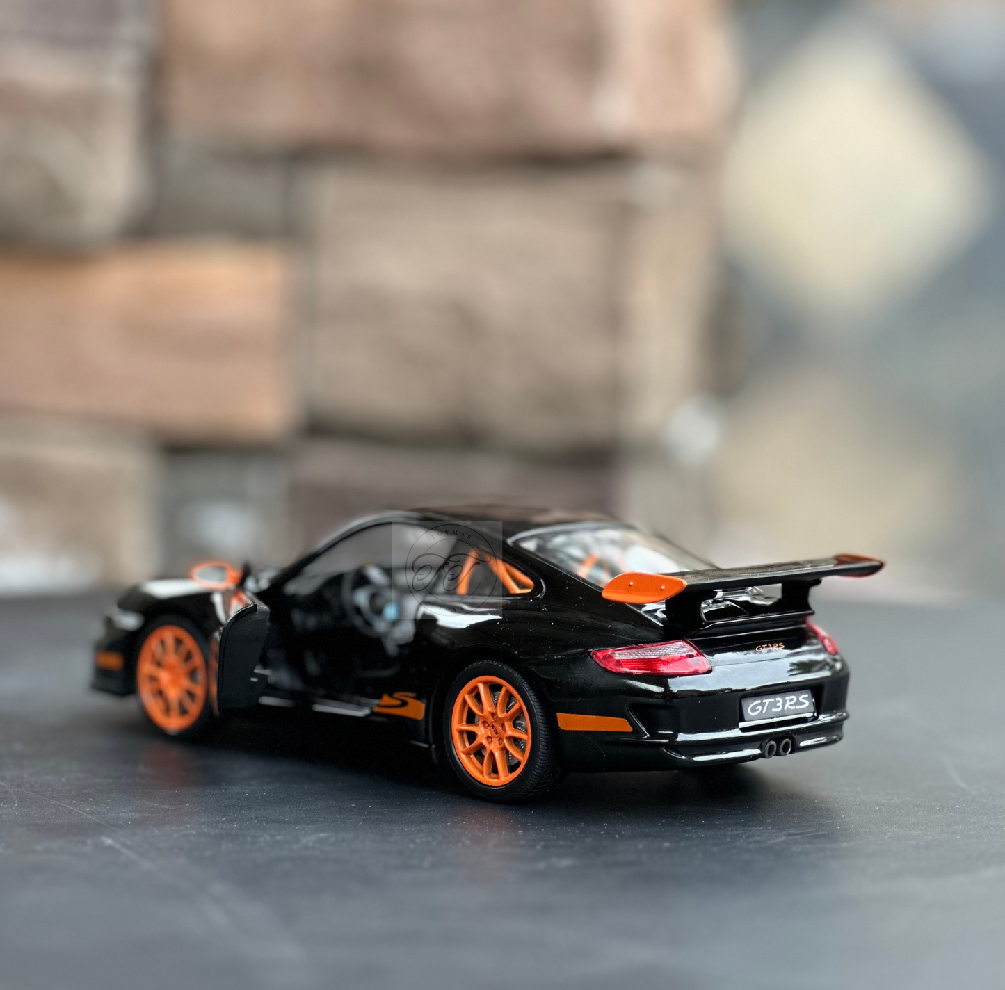 WELLY 1:24 SCALE 2007 PORSCHE 911 GT3 RS BLACK 997