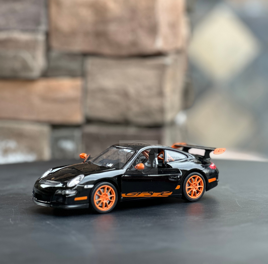 WELLY 1:24 SCALE 2007 PORSCHE 911 GT3 RS BLACK 997