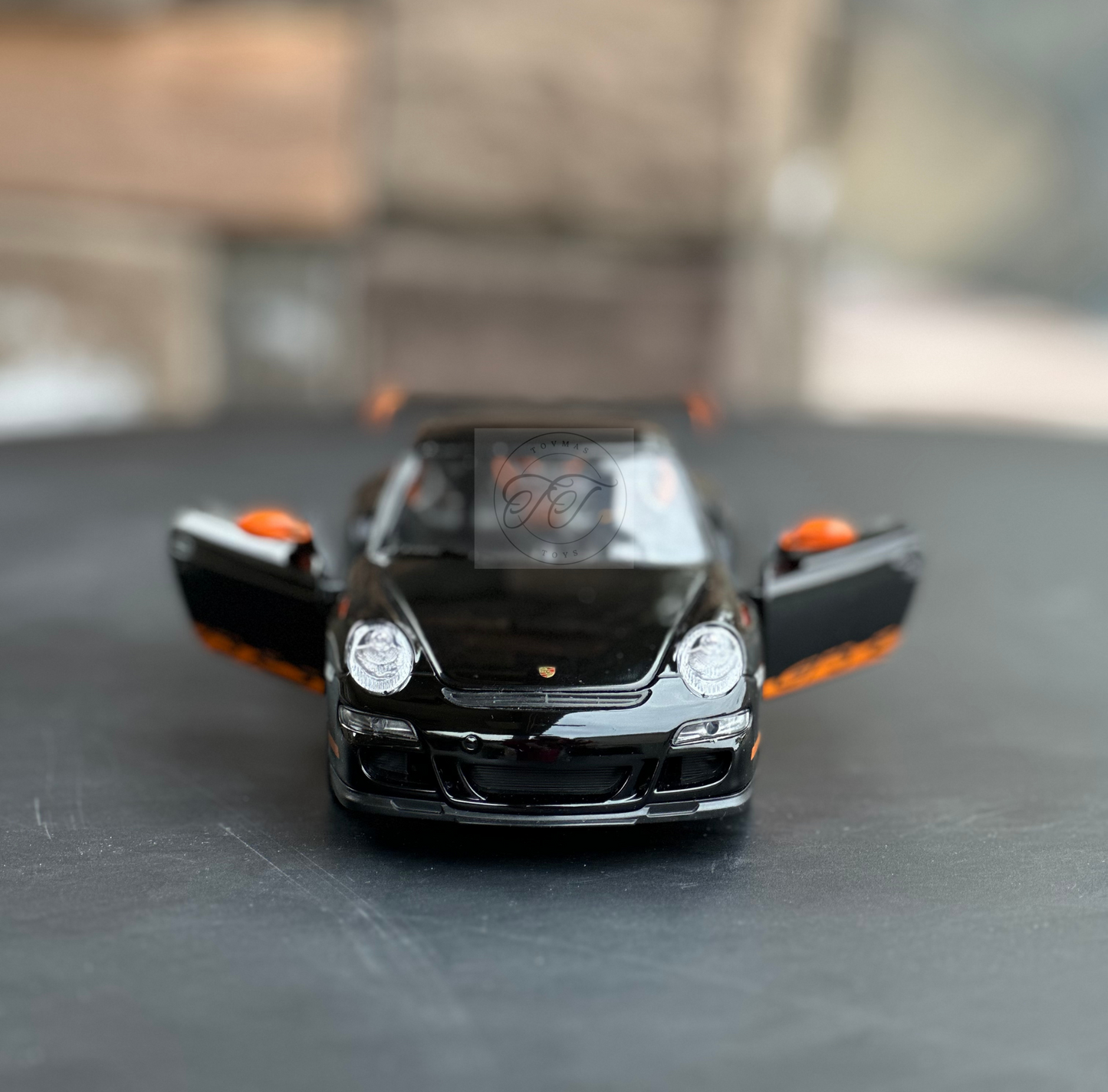 WELLY 1:24 SCALE 2007 PORSCHE 911 GT3 RS BLACK 997