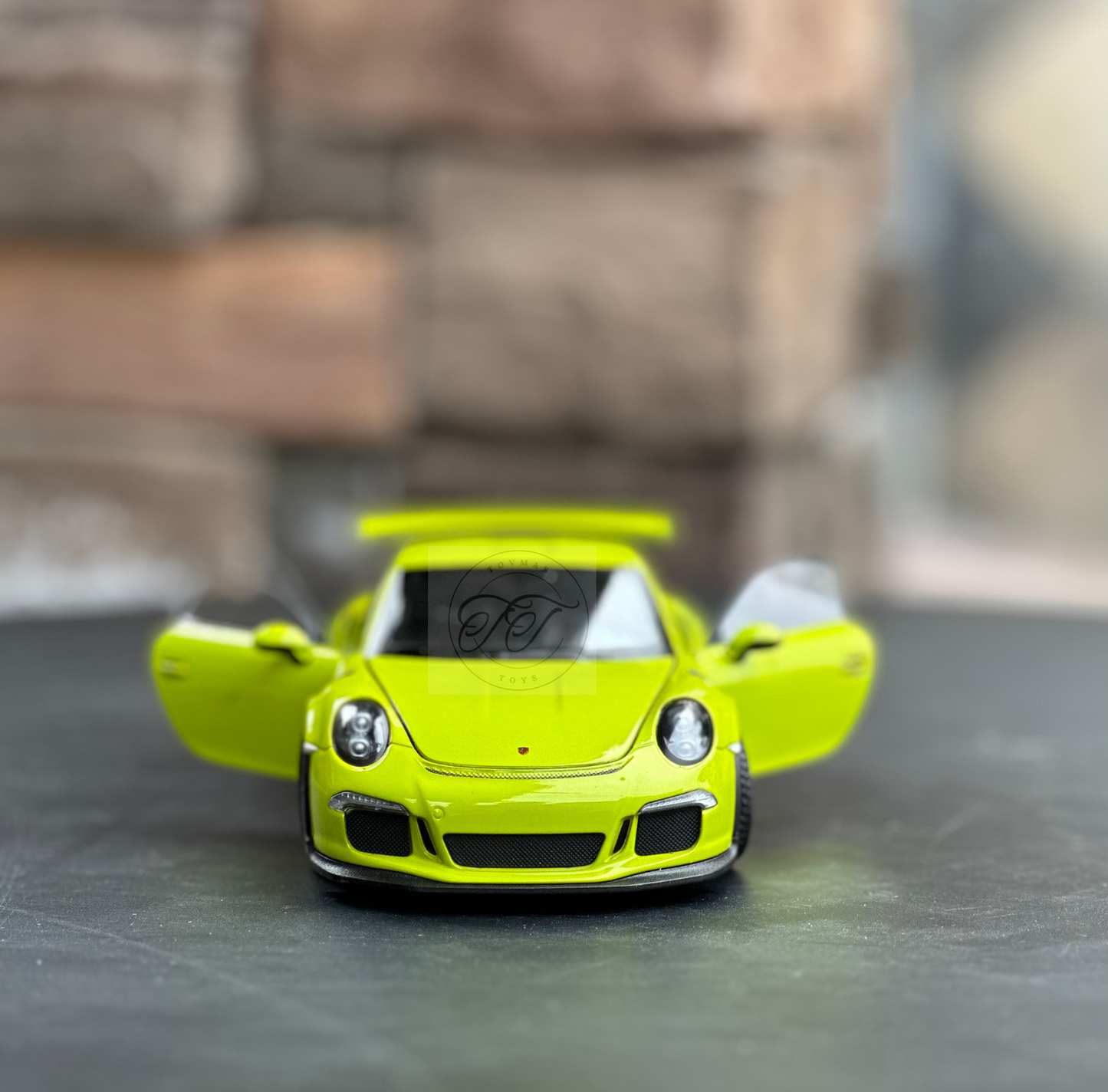 WELLY 1:24 SCALE 2019 PORSCHE 911 GT3 RS 991 LIME GREEN 24080L.GN