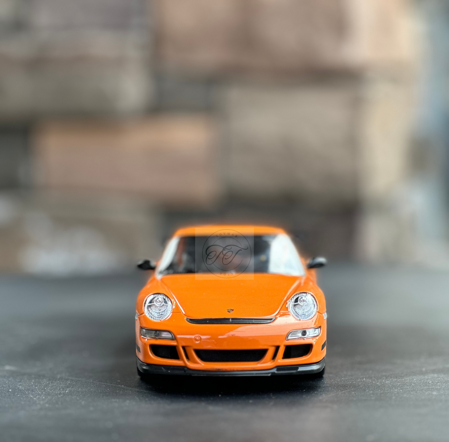 WELLY 1:24 SCALE 2007 PORSCHE 911 GT3 RS 997 ORANGE Diecast 22495or