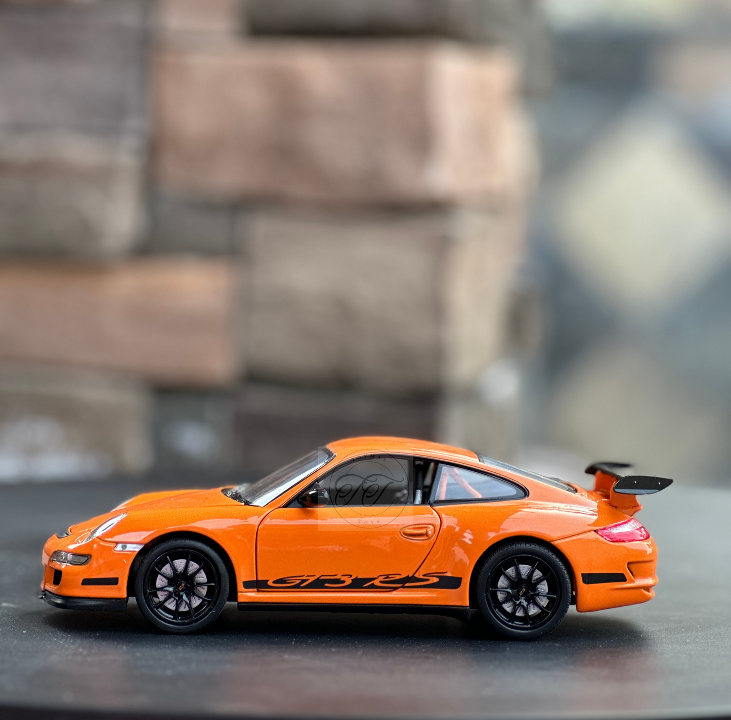 WELLY 1:24 SCALE 2007 PORSCHE 911 GT3 RS 997 ORANGE Diecast 22495or