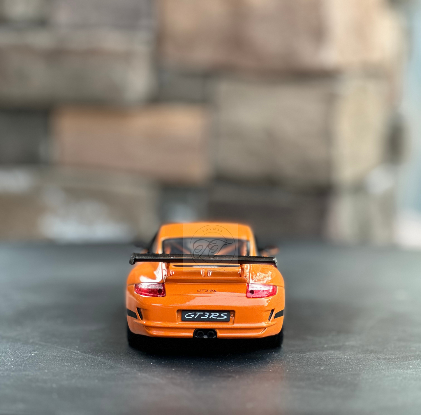 WELLY 1:24 SCALE 2007 PORSCHE 911 GT3 RS 997 ORANGE Diecast 22495or