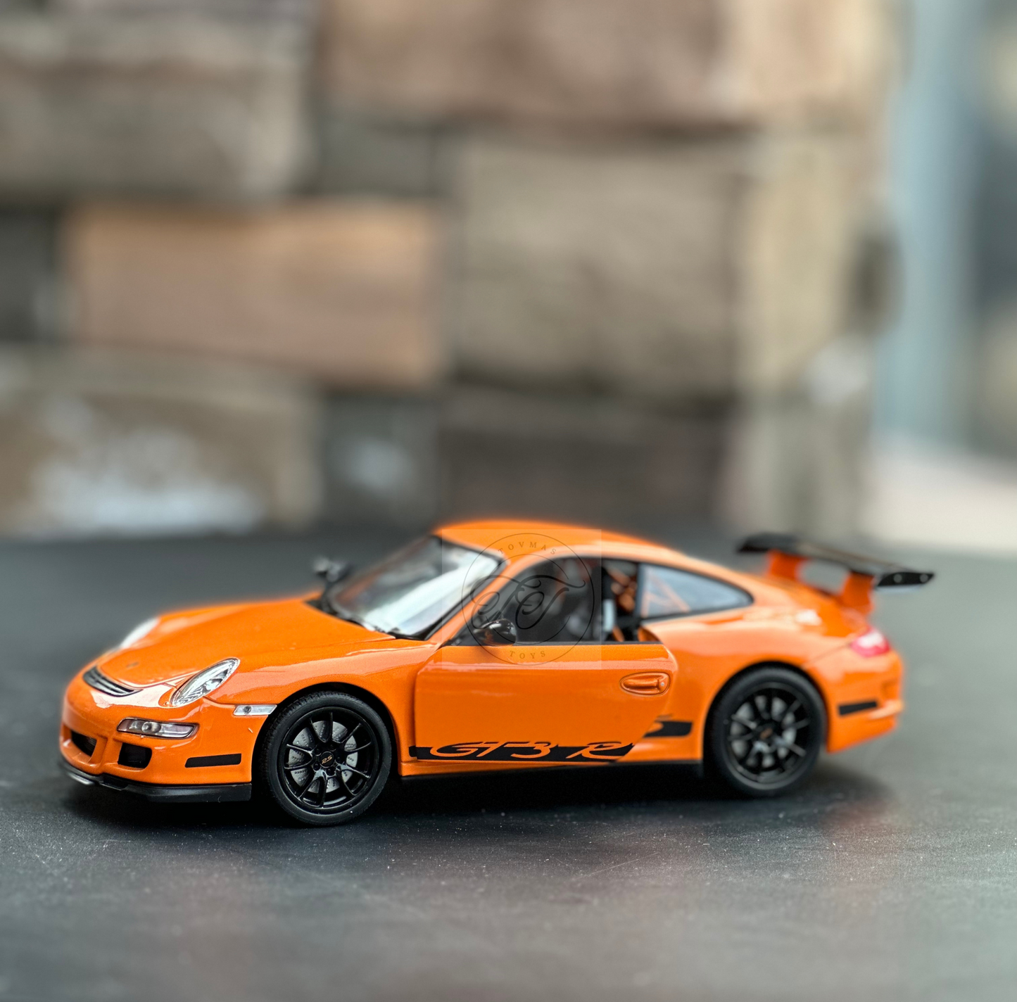 WELLY 1:24 SCALE 2007 PORSCHE 911 GT3 RS 997 ORANGE Diecast 22495or