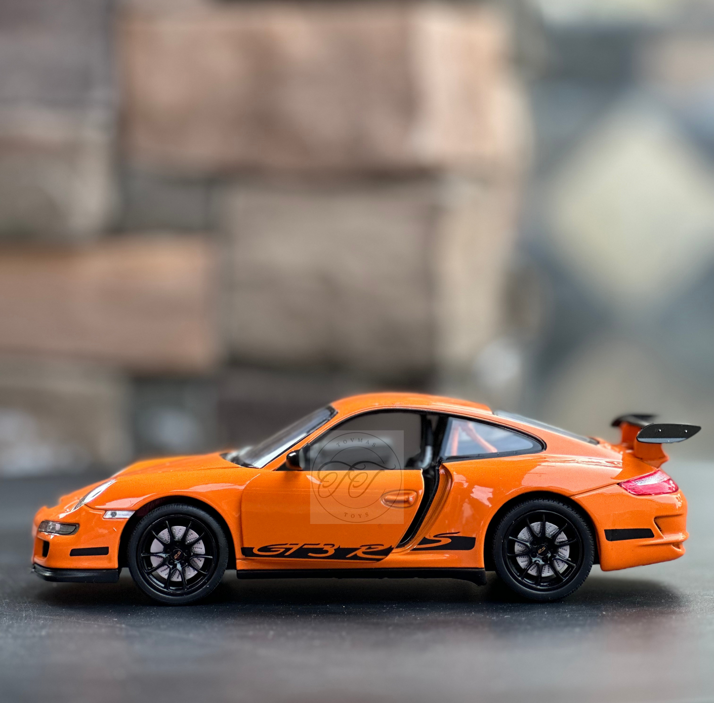 WELLY 1:24 SCALE 2007 PORSCHE 911 GT3 RS 997 ORANGE Diecast 22495or