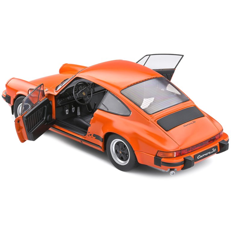 SOLIDO 1:18 1977 PORSCHE 911 3.0 Carrera Orange Diecast