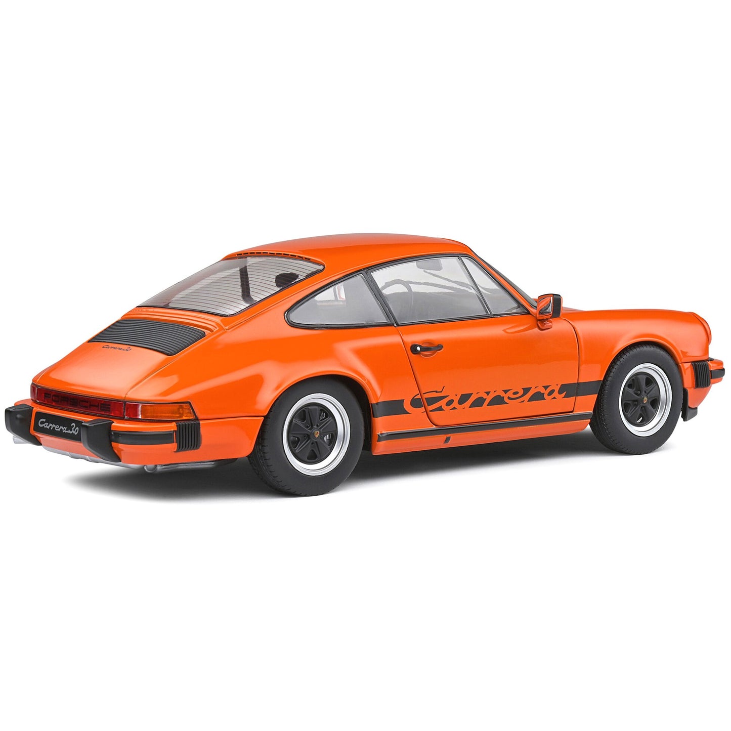 SOLIDO 1:18 1977 PORSCHE 911 3.0 Carrera Orange Diecast