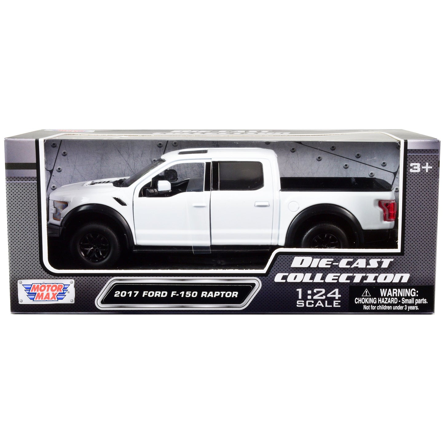 Motor Max 2017 Ford F-150 Raptor 4 Door Diecast White