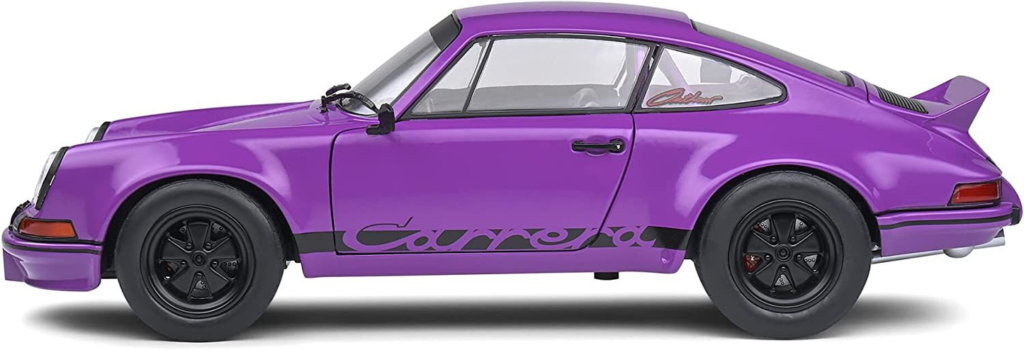 Solido 1:18 1973 Porsche 911 RSR COUPE STREET FIGHTER PURPLE Diecast