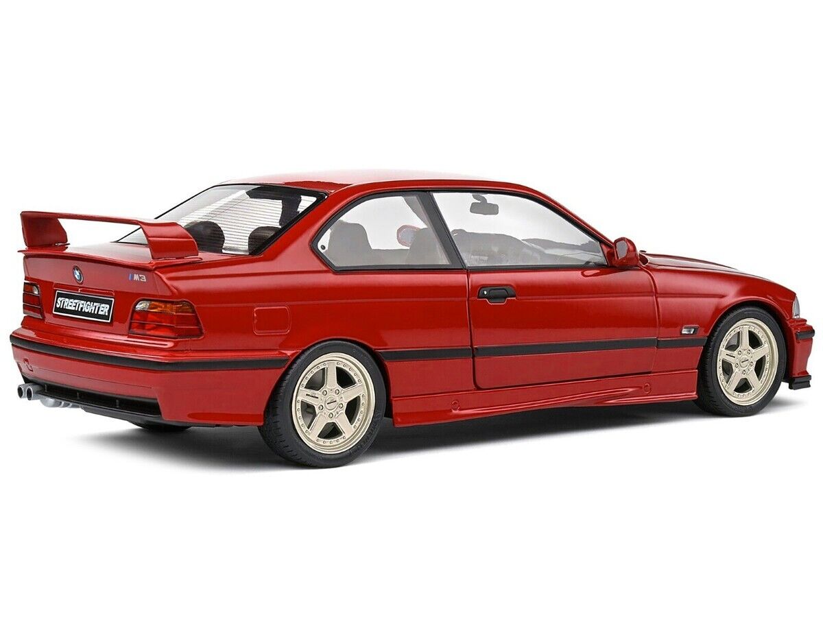 Solido 1:18 1994 BMW E36 Coupe M3 Streetfighter Diecast Imolarot Red S1803911