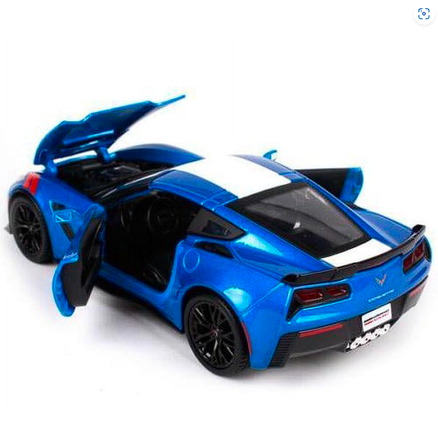 MAISTO 1:24 2017 CHEVROLET CORVETTE GRAND SPORT DIECAST BLUE 31516