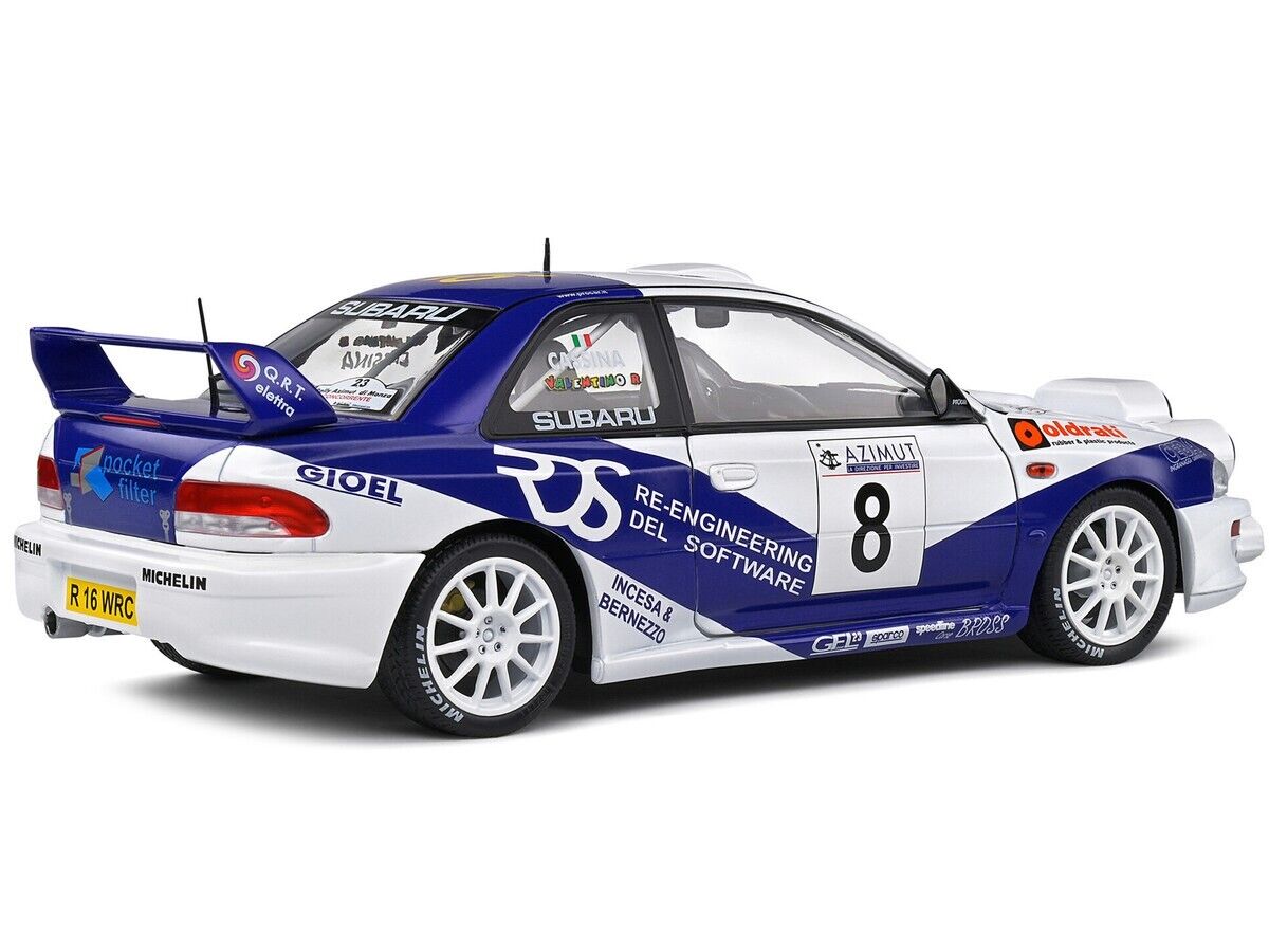 Solido 1:18 1999 Subaru Impreza S5 WRC Rally Azimut Di Monza 2000 #8 S1807403