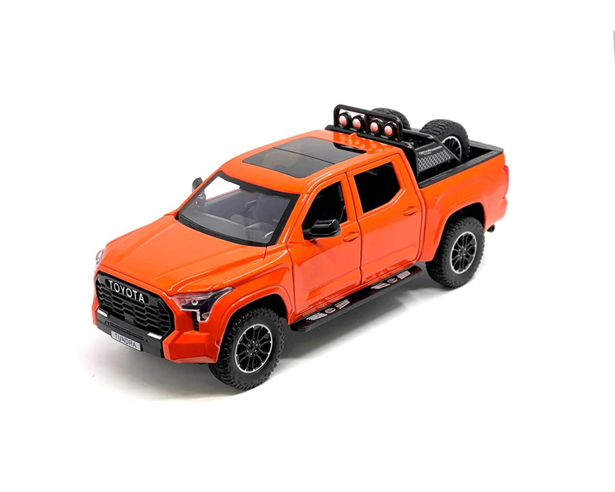 MiJo Exclusives 1:24 2023 Toyota Tundra TRD Off-Road 4×4 – Solar Octane Orange