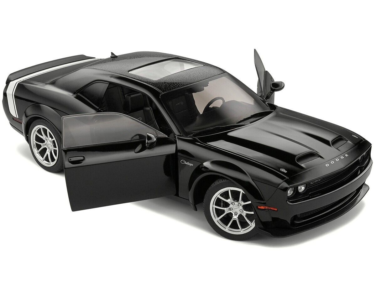 Solido 1:18 2023 Dodge Challenger SRT Hellcat Redeye Widebody Black