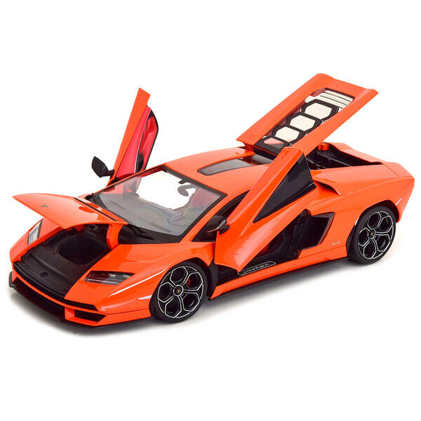 MAISTO 1:18 LAMBORGHINI COUNTACH LPI 800-4 DIECAST ORANGE 31459OR