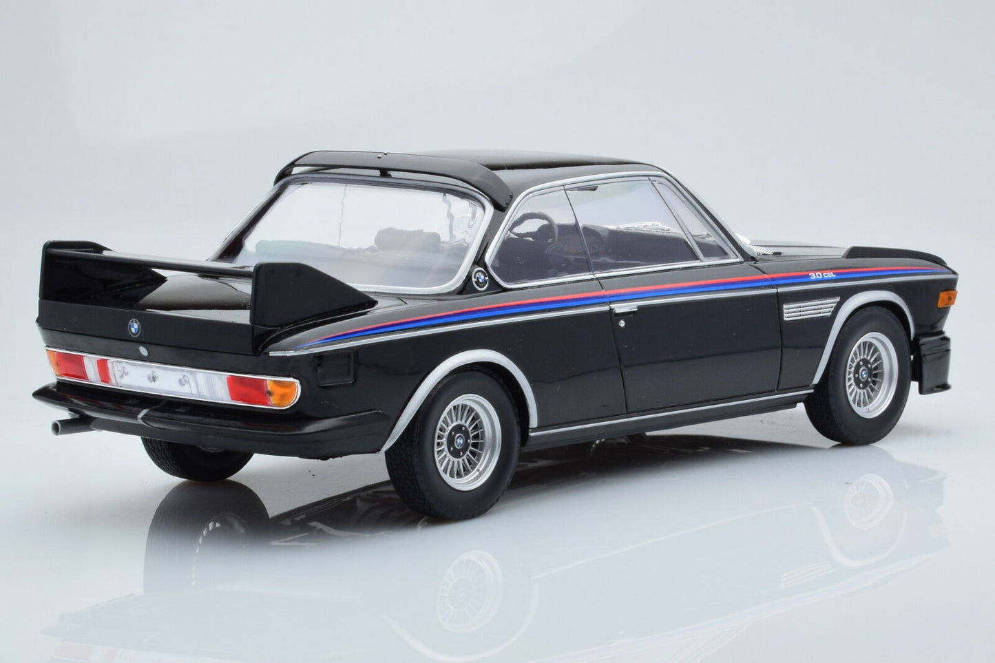 MINICHAMPS 1:18 1973 BMW 3.0 CSL BLACK  LIMITED EDITION 444 PCS DIECAST 155028134