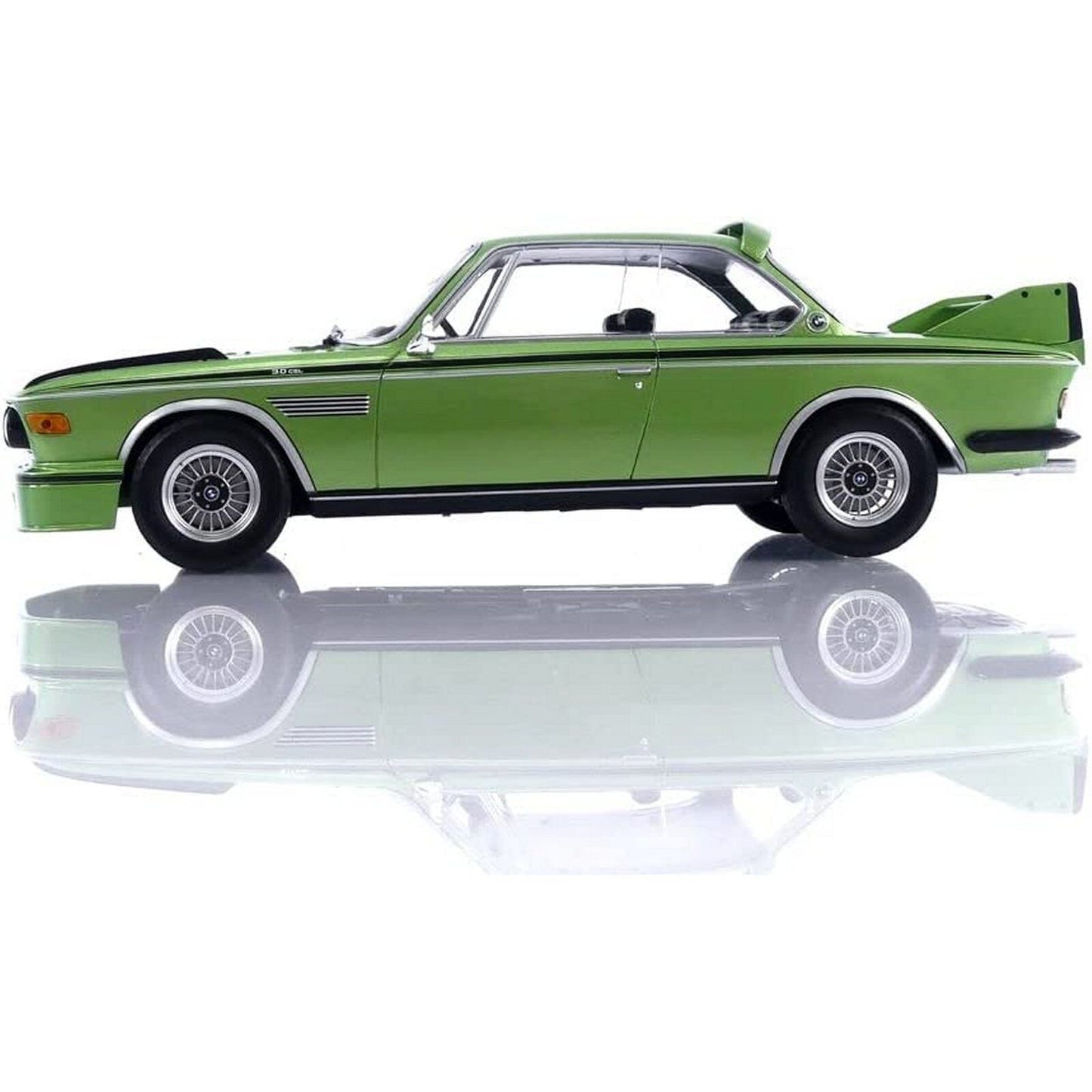 MINICHAMPS 1:18 BMW 3.0 CSL GREEN METALLIC LTD ED 450 PCS DIECAST 155028132