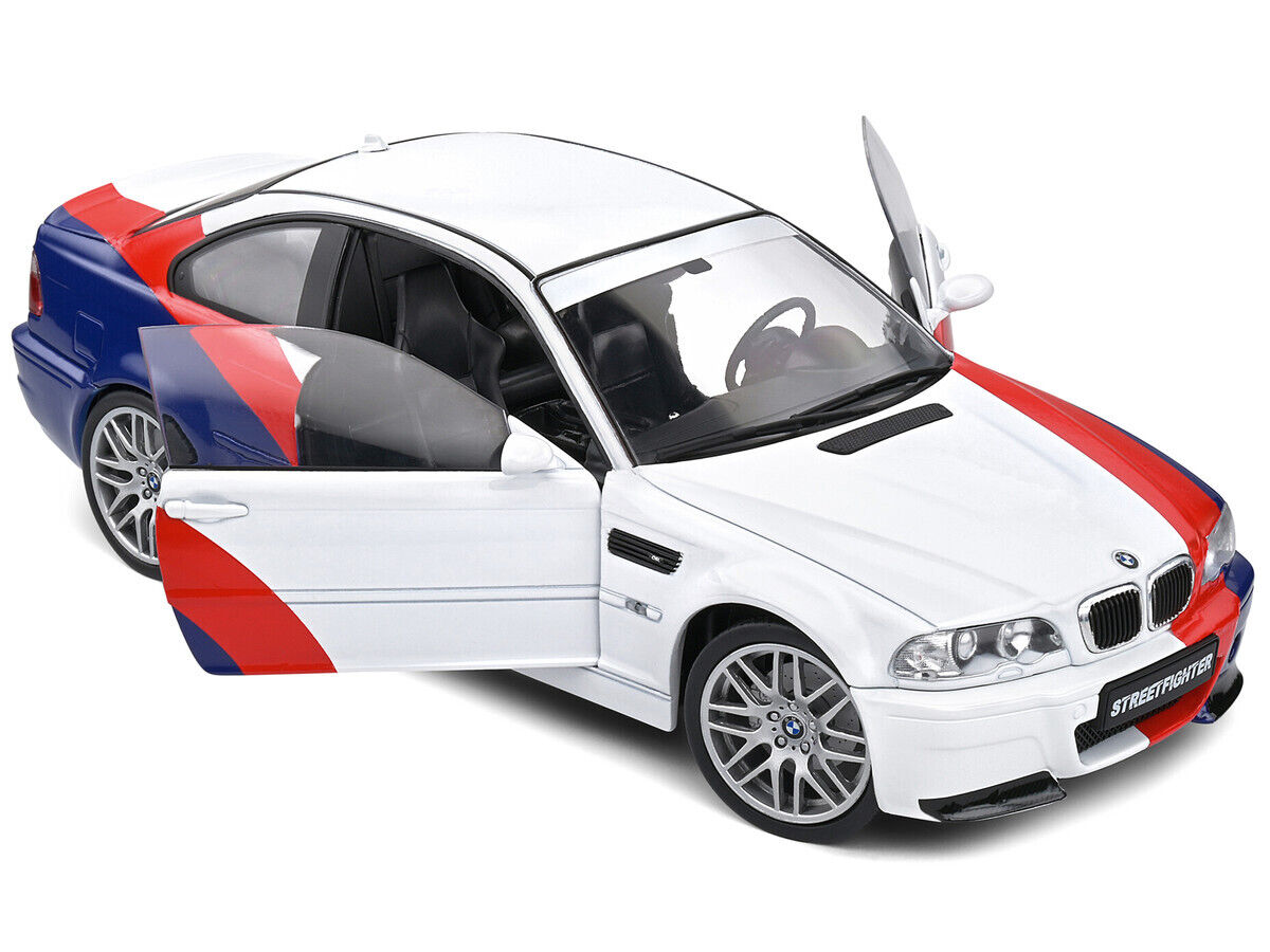 Solido 1:18 2000 BMW M3 E46 Streetfighter White S1806505 Diecast