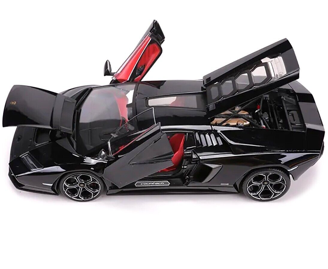 Maisto 1:18 Lamborghini Countach LPI 800-4 Diecast Model Car Black 31459