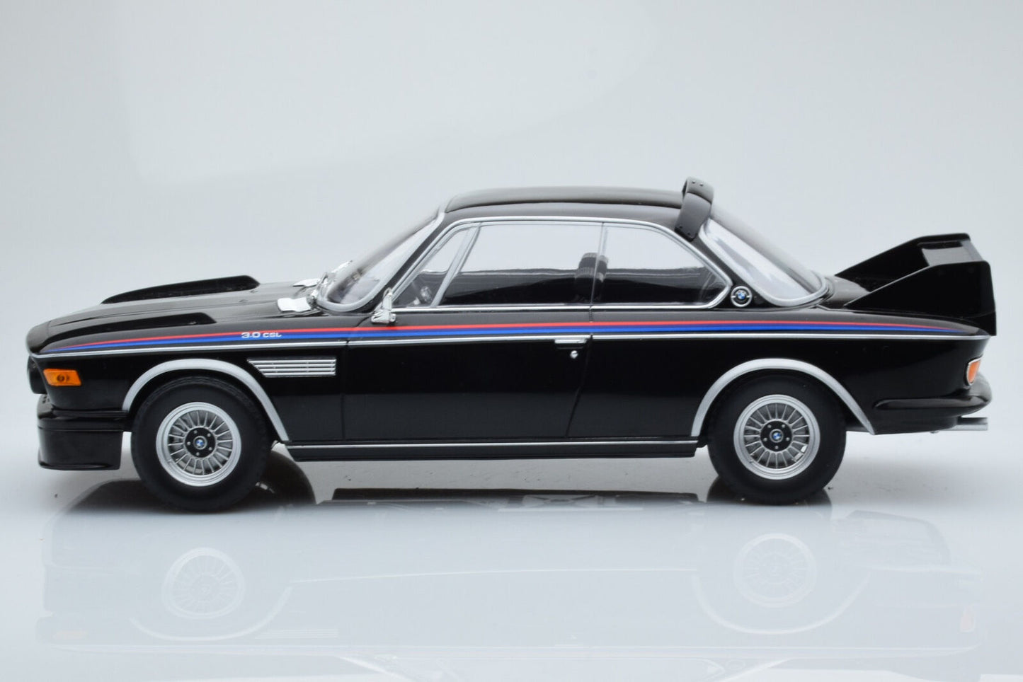 MINICHAMPS 1:18 1973 BMW 3.0 CSL BLACK  LIMITED EDITION 444 PCS DIECAST 155028134