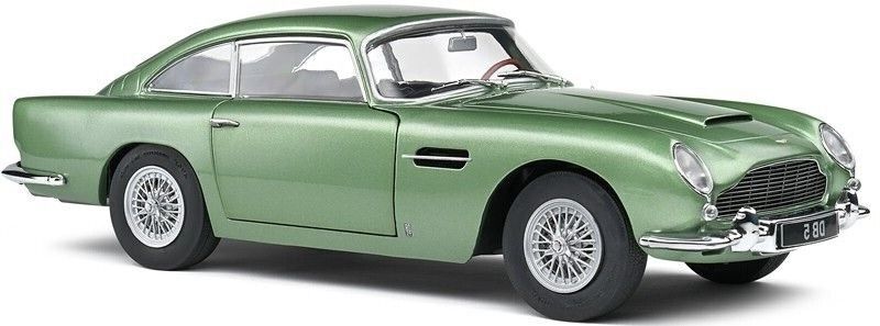 SOLIDO 1:18 1964 ASTON MARTIN DB5 RHD PORCELAIN GREEN  DIECAST  S1807102