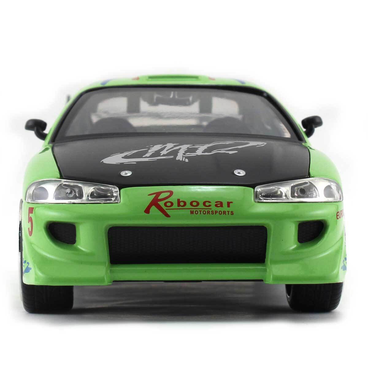 Jada 1:24 Mitsubishi Eclipse Fast & Furious: Brian's 95 Diecast Green