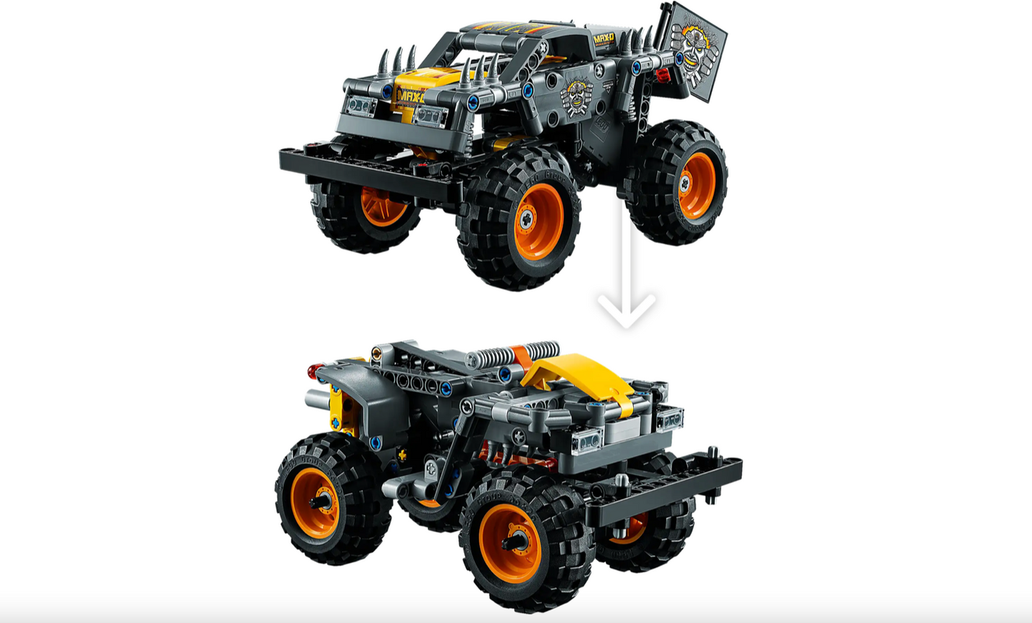 LEGO Monster Jam Max-D 42119 Building Set 2 In 1 (230 Pieces)