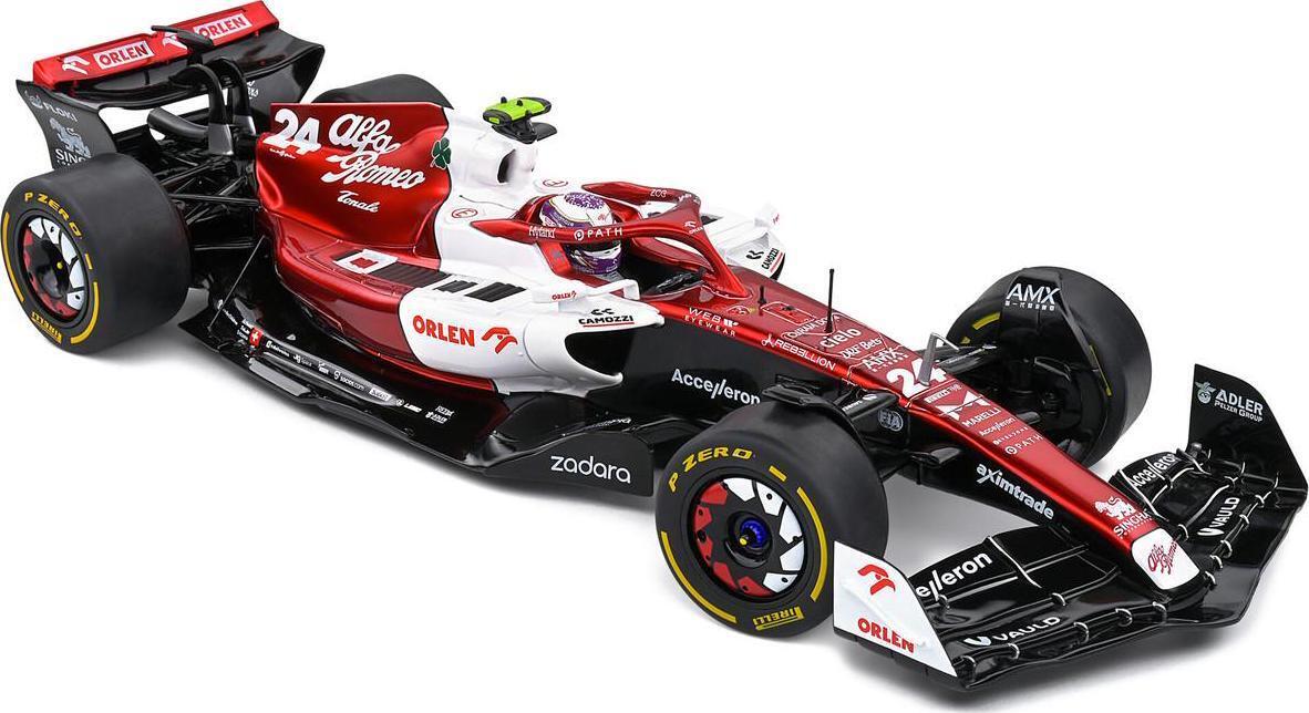 Solido 1:18 Alfa Romeo C42 #24 Zhou Guanyu Formula One F1 Canada GP 2022 s1810202