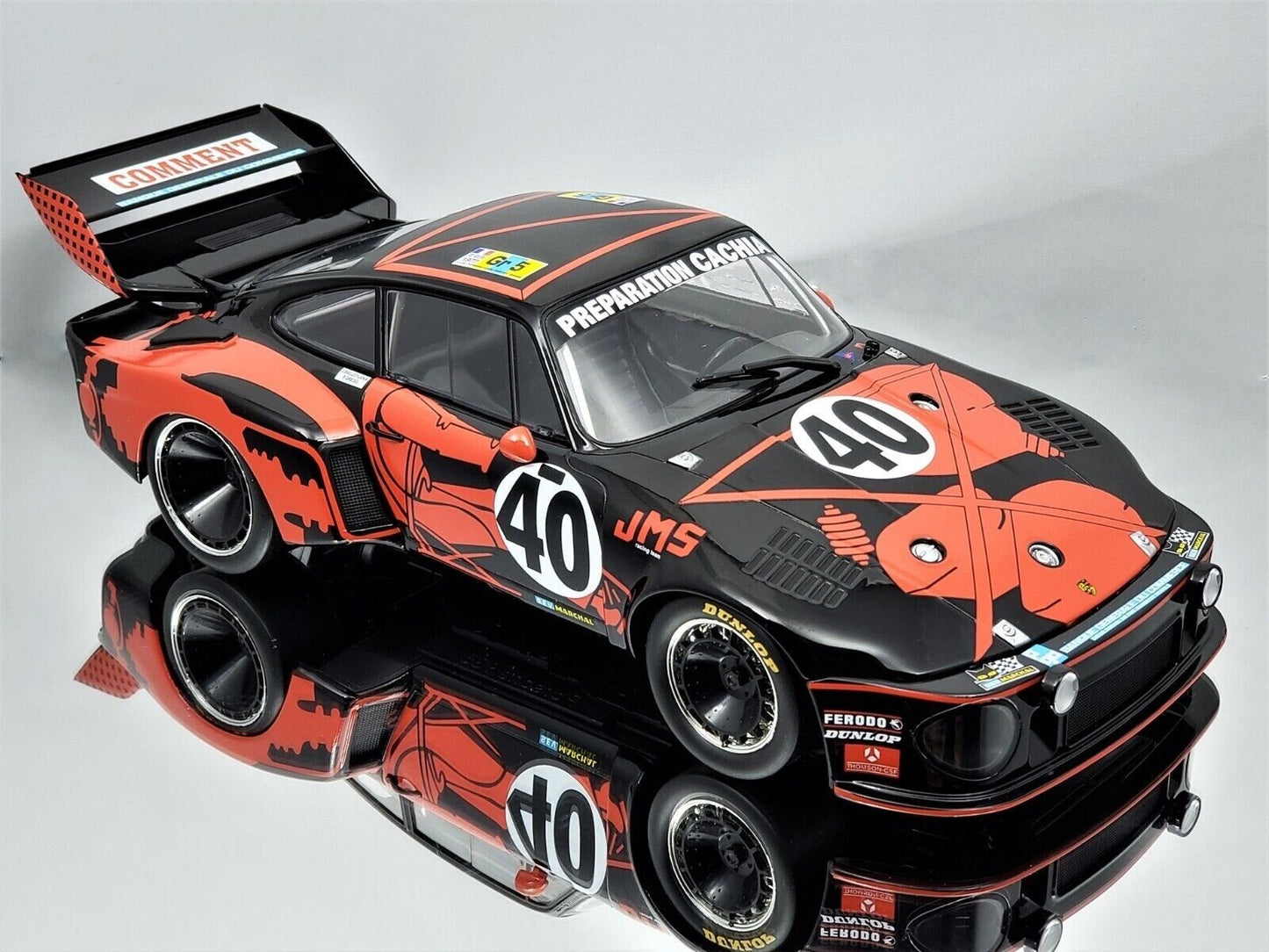 Norev 1:18 Porsche 935 Turbo J.M.S. #40 24h LeMans 1977 C.Ballot-Léna, P. Gregg Limited