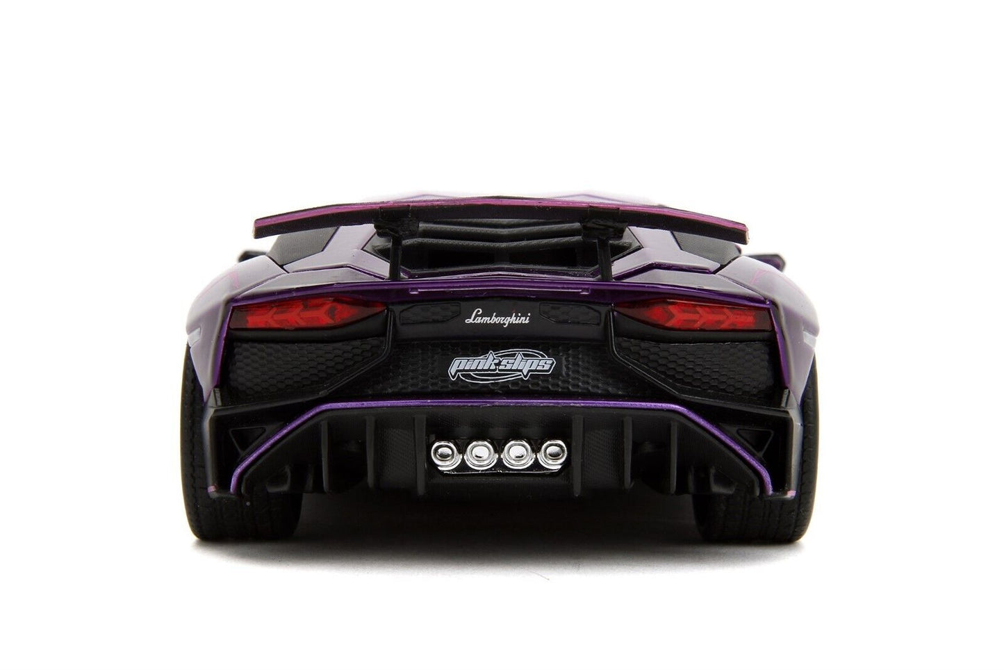 Jada 1:24 Pink Slips Lamborghini Aventador SV Purple Diecast Model Car New 34656