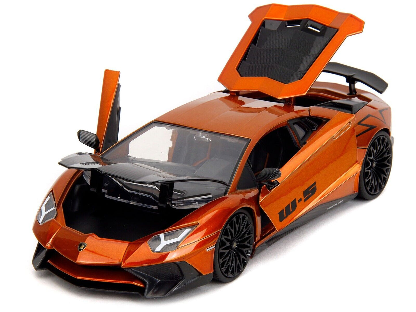 Jada 1:24 LAMBORGHINI AVENTADOR SV ORANGE Diecast 35065